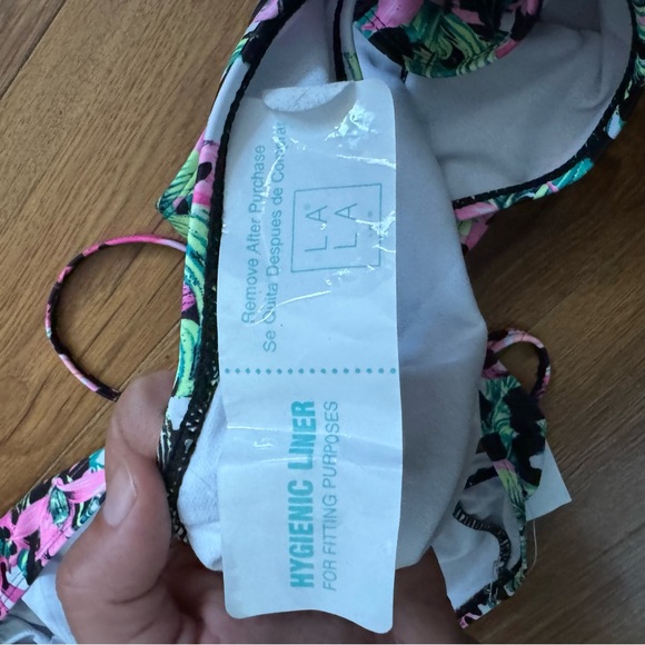 NWT Bathing Suit Monokini Floral Leopard Print - Picture 5 of 5